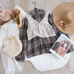 Vest vintage Kekinian Wanita Remaja Dewasa