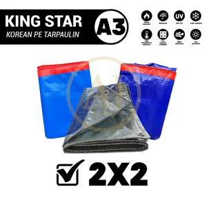 Terpal Plastik A3 Ukuran 2x2 2x3 Tahan Air dan Panas Terpal Tenda Gelaran Termurah Camping Outdoor