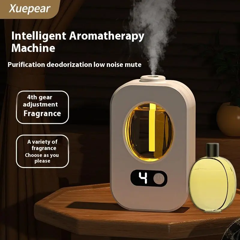 Small Domestic Aroma Diffuser Smart Fragrance Humidifier Toilet Deodorant Automatic Aerosol Dispenser Wall Hanging Ultrasonic Aroma Diffuser