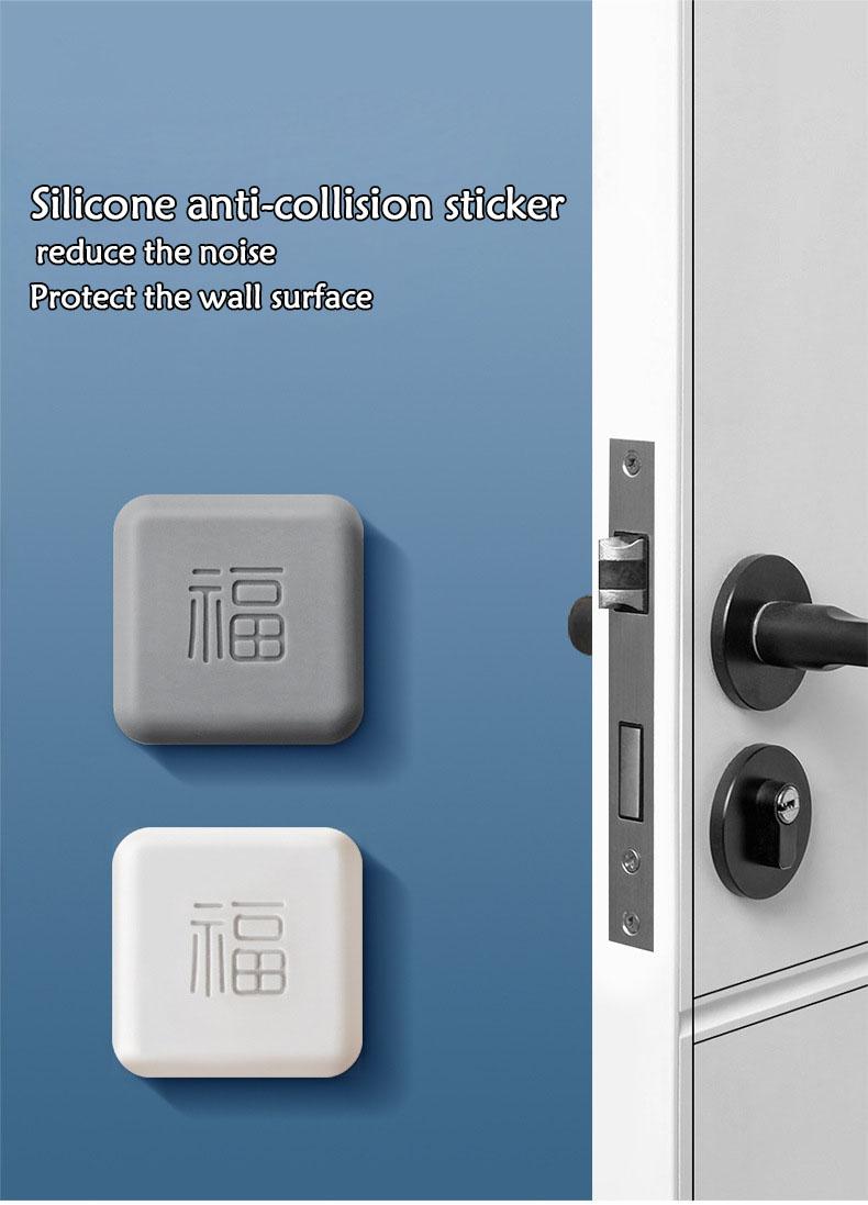 Product Introduction of Anti collision sticker, Thickened door handle, Refrigerator door lock, Rear wall anti-collision buffer pad 0