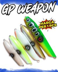 Gambar Umpan Mancing WTD GP Weapon Pancing - 100% ORIGINAL REAL PICTURES - 7,5 cm dari FISHINGIN Kab. Sukoharjo 3 Tokopedia