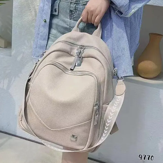 tas ransel wanita premium super muat laptop korean style 770