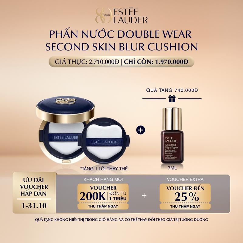 Phấn nước che phủ tự nhiên Estee Lauder Double Wear Second Skin Blur Cushion 20-25/PA+++