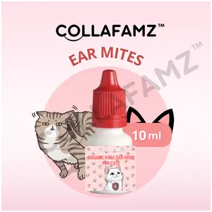 Collafamz Tetes Telinga Kucing Untuk Conge & Ear Mites