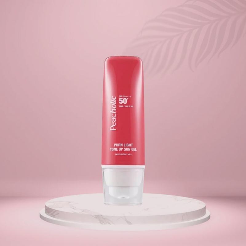  Kem chống nắng Peacholic PDRN Light Tone Up Sun Gel SPF 50+ PA++++ 50ml - Sunscreen 