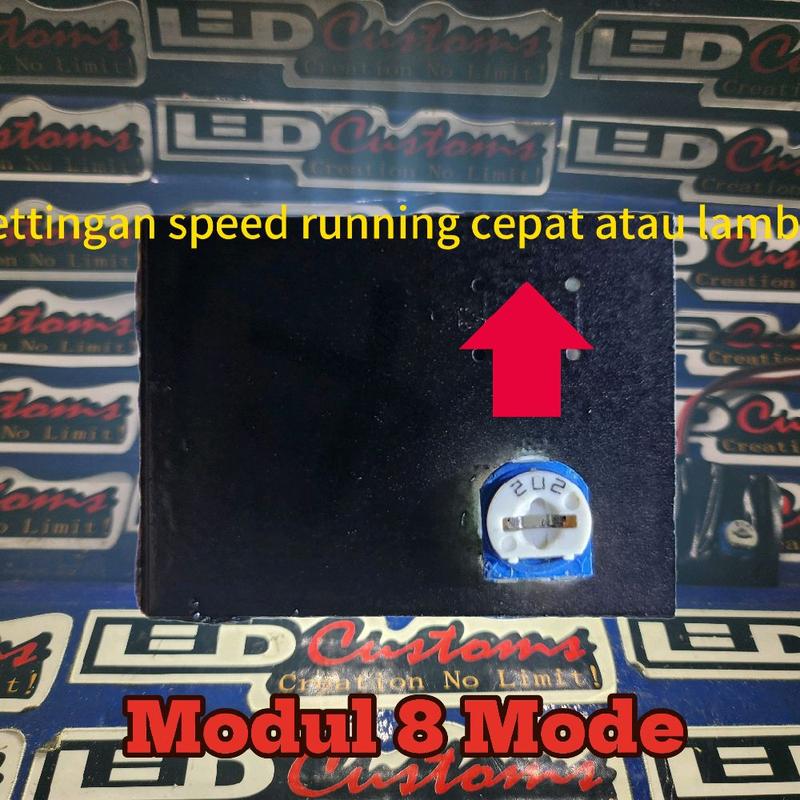 lampu stop running mio smile mio karbu mio sporty 8 mode 11 mode running auto pnp Reflektor Motorcycle 4