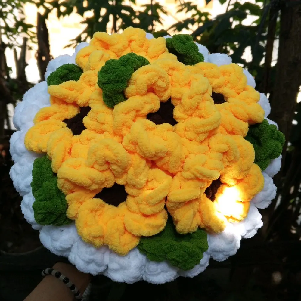 [BIG] Chunky Crochet Bouquet || Buket Rajut Besar