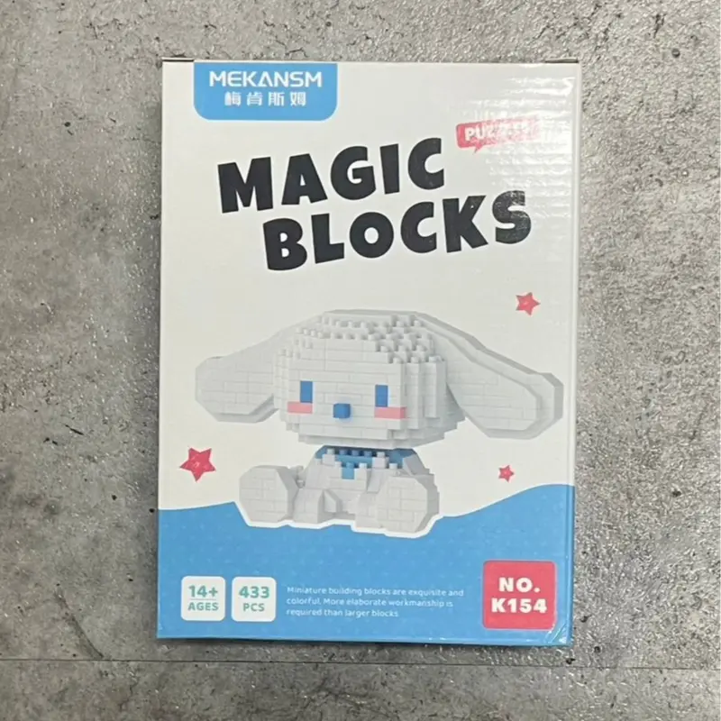 Nano Block Mainan Balok Karakter MAGIC BLOCK SANRIO Mainan Anak Edukatif 3D Puzzle Games Toys kuromi hello kitty melody 3