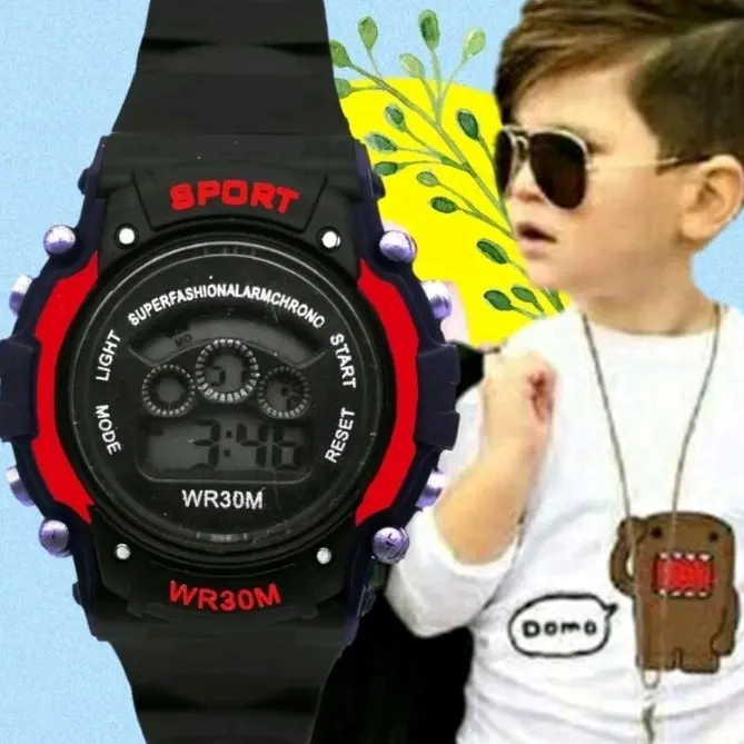 Jam Tangan Anak-Anak TK/SD UK KECIL brand SPORT TAHAN AIR bisa untuk RENANG