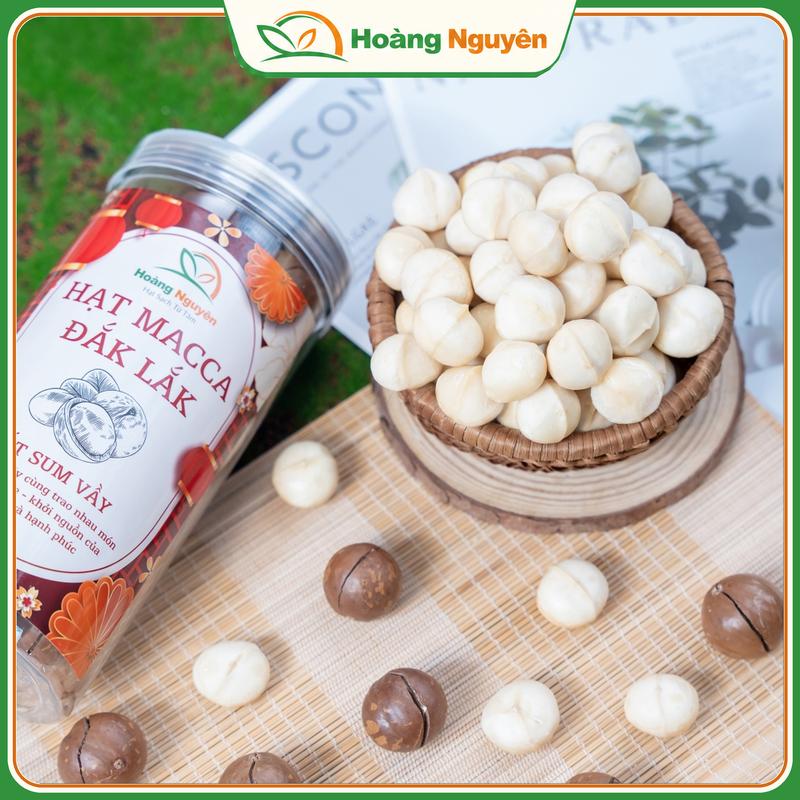 Nhân Hạt Macca Sấy Chín Đã Bóc Vỏ Mắc Ca Đắk Lắk HOÀNG NGUYÊN Đóng Gói 500g Cả Bì Snack Food Ăn Vặt Nutscca HOÀNG NGUYÊN, Hạt Macca Tách Sẵn, Trọng Lượng Cả Bì. Snack Food Nuts Ăn Vặt