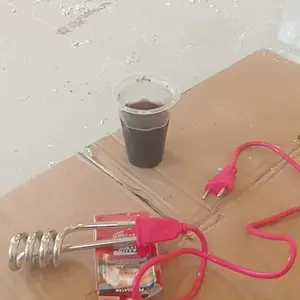 EELIC Water Heater Listrik 220V/500W Pemanas Air Portable, Mudah di gunakan, Cepat, Aman Dan Awet Berbahan dari element Besi Yang Berkualitas Tinggi