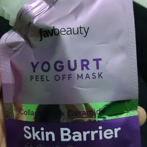 FAV Beauty Yogurt Peel Off Mask 100ml Acne Care Skin Barrier Firming Brightening Whitening With 5% Niacinamide + Tranexamic Acid
