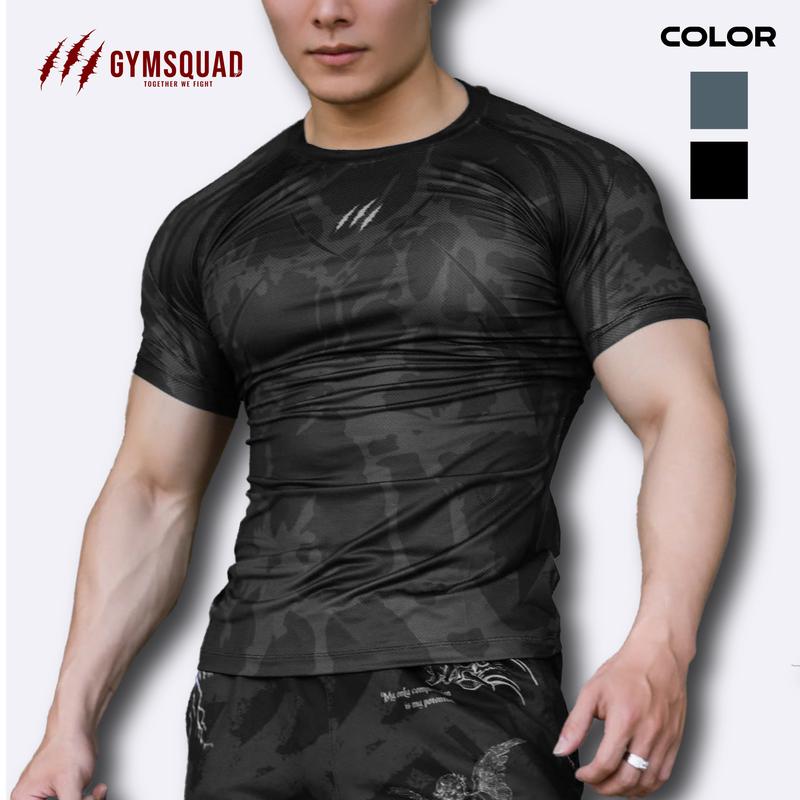 Áo Thun Shaded (Lộn trái khi giặt) Body Tập Gym GYMSQUAD co giãn 4 chiều Sport Nam Tập Gym Thun