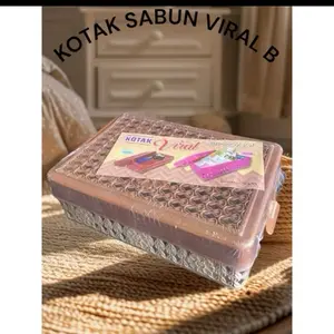 KOTAK SABUN VIRAL TEMPAT KAMAR MANDI/TEMPAT SERBAGUNA ANAK PONDOK