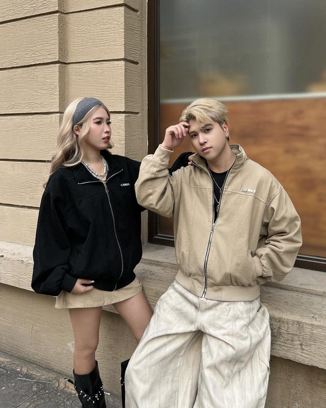 Catima x Thành Đơn Giản Áo Khoác Kaki Form Rộng CATIMA Kaki Jacket 2 Lớp Lót Lụa Unisex Nam Nữ Ak 52