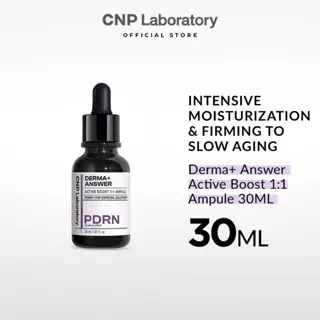 CNP Laboratory Derma+ Answer Active Boost PDRN 1:1 Ampule - Elasticity, Glow, Rejuran serum, Rejuvenates Skin