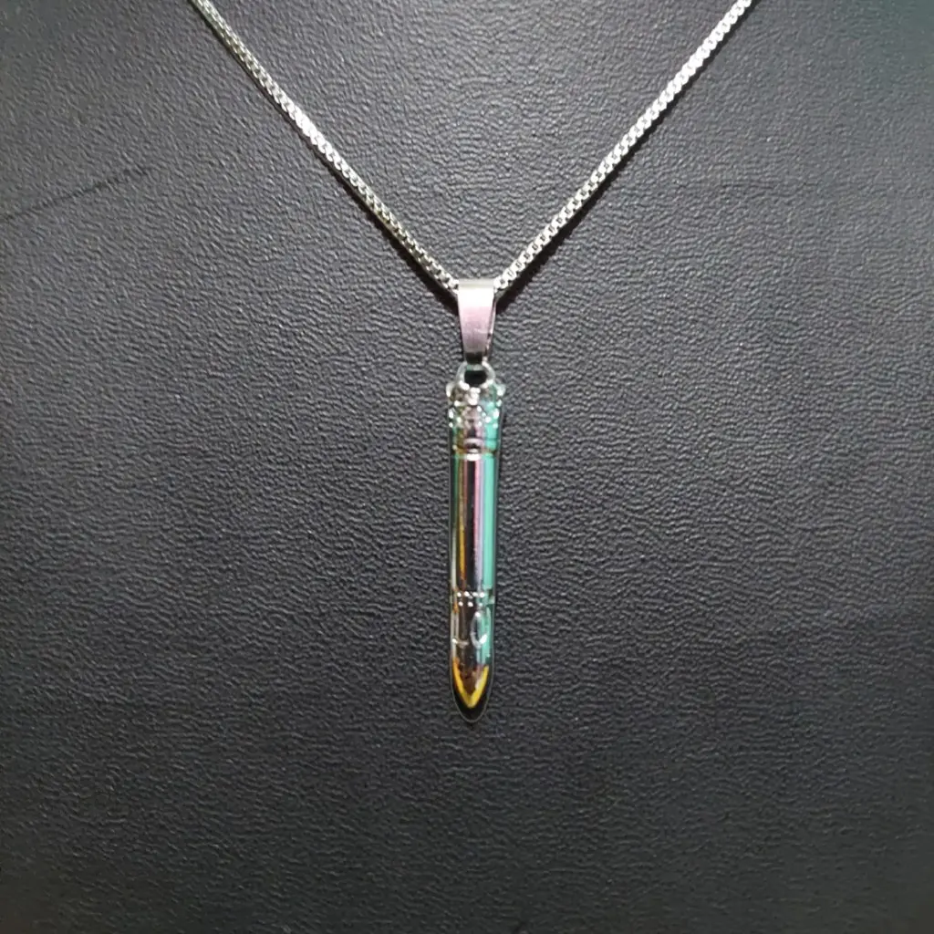 KALUNG LIONTIN PELURU ANTI KARAT PRIA WANITA TERBARU - KL10