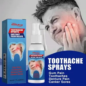 Obat Sakit Gigi Semprot Ampuh Toothache Spray Meredakan Sakit Gigi Dan Pembengkakan Gusi 20ml  Menyembuhkan Mulut Perawatan Bau