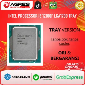 INTEL PROCESSOR I3 12100F LGA1700 1YT - PROCESSOR I3 GEN 12 - PROCESSOR INTEL GEN 12 - CPU PROCESSOR LGA 1700