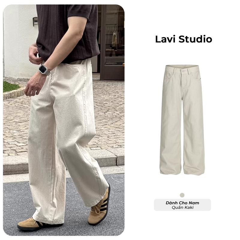 Quần Kaki Ống Suông Lavi Studio Phong Cách Trẻ Trung Năng Động/ ALTIC