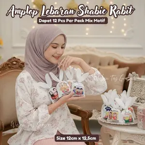 Wulan Tas Grosir Dtf Amplop Putih Dompet Lebaran isi 12pcs