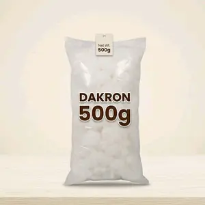 PREMIUM Dakron 500gr  isian boneka & Bantal high quality / siliconized polyester fiber
