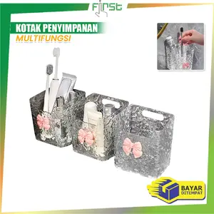 [COD] FH C1262 Kotak Penyimpanan Kosmetik Bumbu Dapur Multifungsi