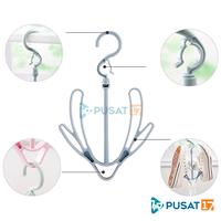 Gambar PUSAT17 HANGER SEPATU / GANTUNGAN SEPATU SANDAL / HANGER PAKAIAN / SHOE HANGER PVC dari Pusat17 Kota Administrasi Jakarta Utara 2 Tokopedia