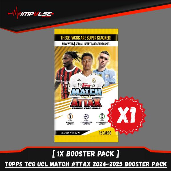 [LIVE RIP] TOPPS TCG: UCL Match Attax 2024-2025 Booster Pack - TikTok ...