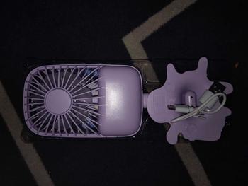 Product Review of (PRODUK ASLI INFINILAPAN) Kipas Angin Mini Genggam Portable Karakter Ice Cream 3 Speed Wind l Kipas Angin Lucu Portable USB l Mini Fan l INFINILAPAN kipas  mini kipas  minilucu from a**˙ 2