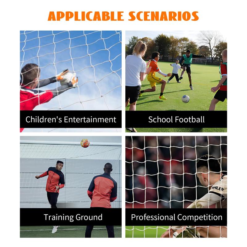 Product Introduction of [Sports Life Outdoor Shop]1PC Football Soccer Goal Post Nets Sport Training Outdoor Match Football Training Soccer Goal Post Net （Net Only） 18