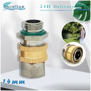 14mm Quick Coupler Swivel Selang Swivel Anti Kusut Selang Steam Kompresor