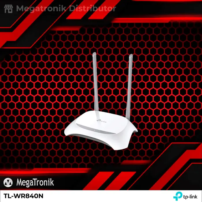 Router Wireless TP-Link - TL-WR840N Wireless N Router 300 Mbps 0