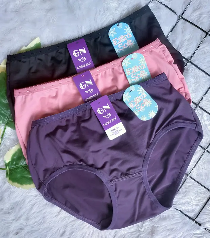 6 PCS CELANA DALAM GOLDEN NICK TYPE 921/ CELANA DALAM WANITA DEWASA/SUPER SOFT/TERBARU Nyaman 2