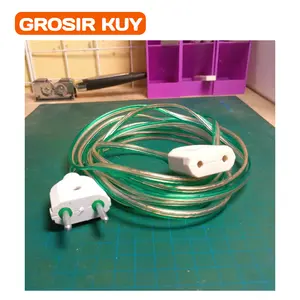 Sambungan Kabel steker + kontra panjang 3 meter 5 meter siap pakai