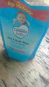 Product Review of CUSSONS Baby Hair & Body Wash Mild & Gentle Botol 100ml+100ml Pouch Refill 200ml 300ml 375ml - Sabun Shampoo Shampo Baby Bayi 2in1 Kulit Anak-Anak from M**s V**y A**r 0