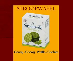 Sweet Holland Stroopwafel Matcha Isi 5pcs - Nikmati Kelezatan Stroopwafel Matcha Lezat Dengan Rasa Unik Dan Khas Cocok Untuk Camilan Sehari-hari