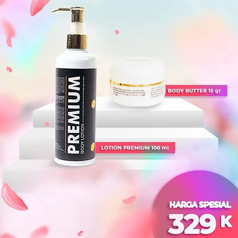 PAHE (PAKET HEMAT) Lotion Premium & Butter Risdaskin/RSD Perawatan 7