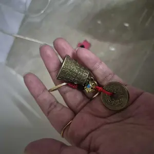 Lonceng Angin Feng Shui Kuningan Lonceng Kuningan Lonceng Gantungan Kunci Lonceng Fengshui