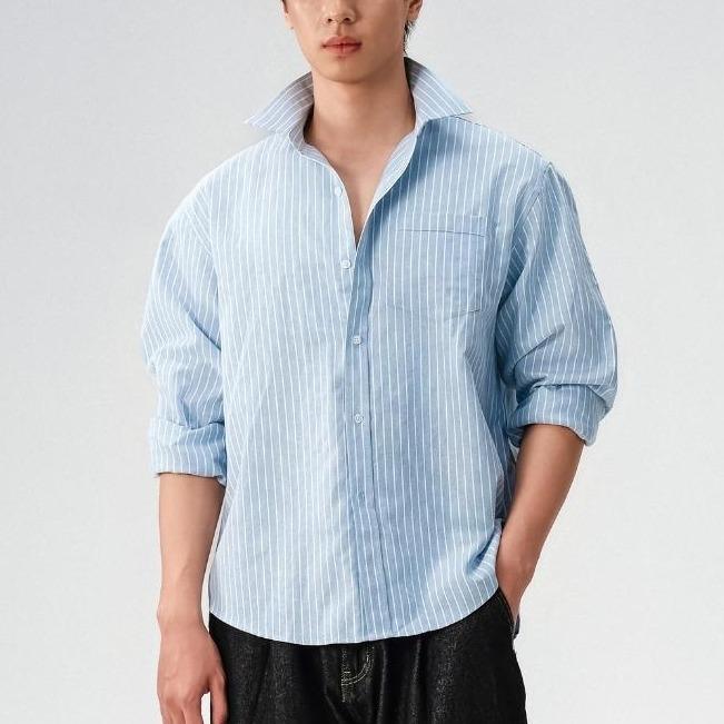 Áo Sơ Mi Nam B Brown Form Oversized – LEGOLAS Shirt Menswear, Vải Oxford Cao Cấp