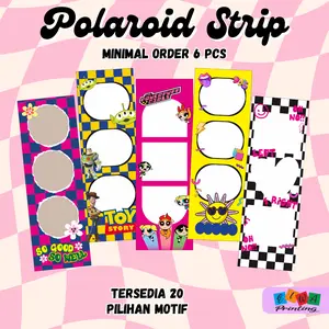 (MINIMAL BELI 6 PCS) CETAK PHOTOSTRIP CUSTOM BEBAS FOTO PHOTOSTRIP MURAH PART 2