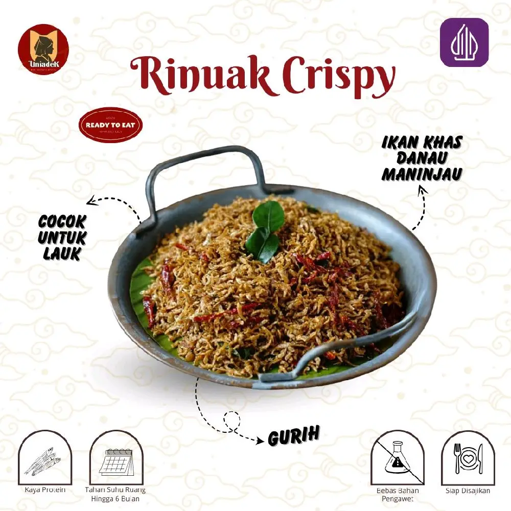 Rinuak Crispy Uniadek (250g)