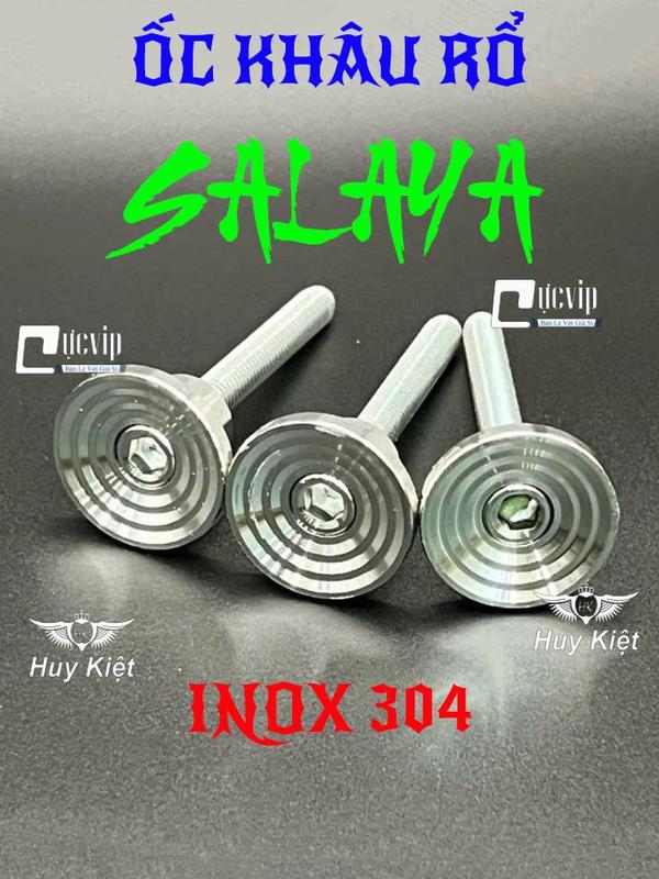   Tặng Ốc Inox 304  Ốc Khâu Gắn Rổ SALAYA INOX 304 Lắp Tất Cả Dòng Xe Wave Future Dream 