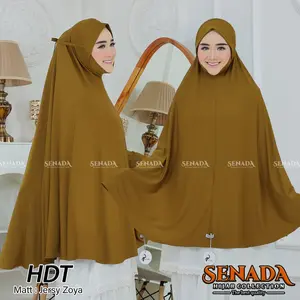 RCL - Hijab Inara Dagu Malay Tali Size XXXXL | Kerudung Umroh Syar'i | Jilbab Jumbo Jersey Premium