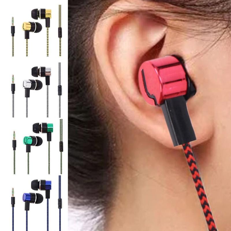 Digital Everyday Store Tai nghe cáp Âm thanh nổi Tai nghe nhét trong tai Tai nghe Bass Tai nghe nhét tai 3.5mm Di động Phổ thông Tai nghe Hifi Điện thoại di động máy tính MP3