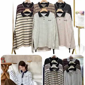 Kaos Hello kitty salur kerah import ld 115 cm pj 65 cm