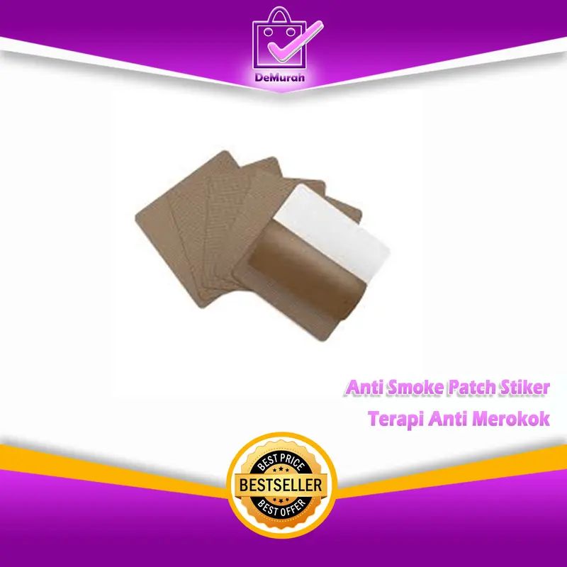 Anti Smoke Patch Stiker Anti Asap Herbal Koyo Terapi Anti Merokok A093 0