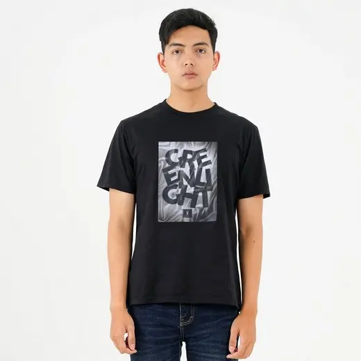 Greenlight Kaos Pria Lengan Pendek Katun Regular Fit OL-C300723 Combed