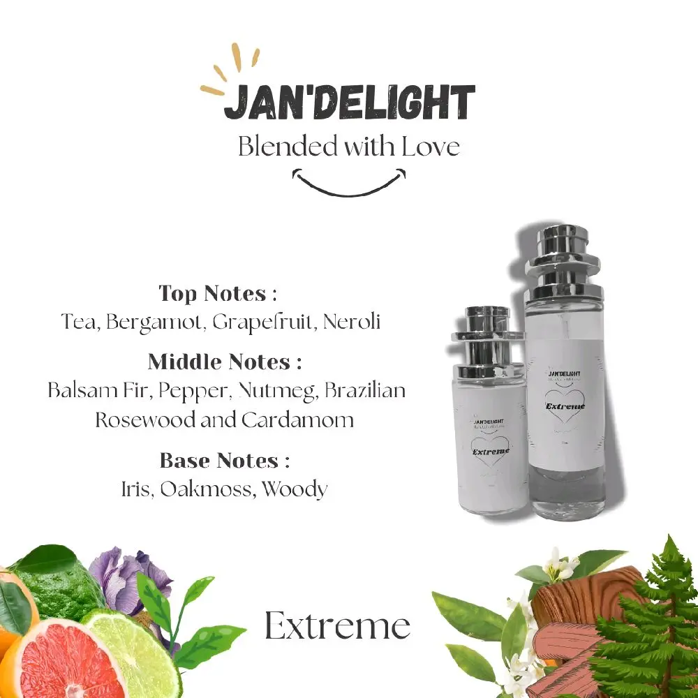 Jan'Delight : Extreme Inspired For Man - Wangi Tahan Lama | Parfum, Parfume, Wewangian, Minyak Wangi