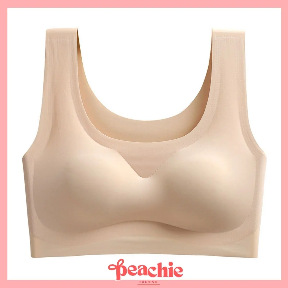 PEACHIE | BR1328 Bra Wanita Push Up Seamless Bh Tanpa Kawat Bralatte Elastis Seamless Tanpa Kawat  Busa Tipis tebal Kemben